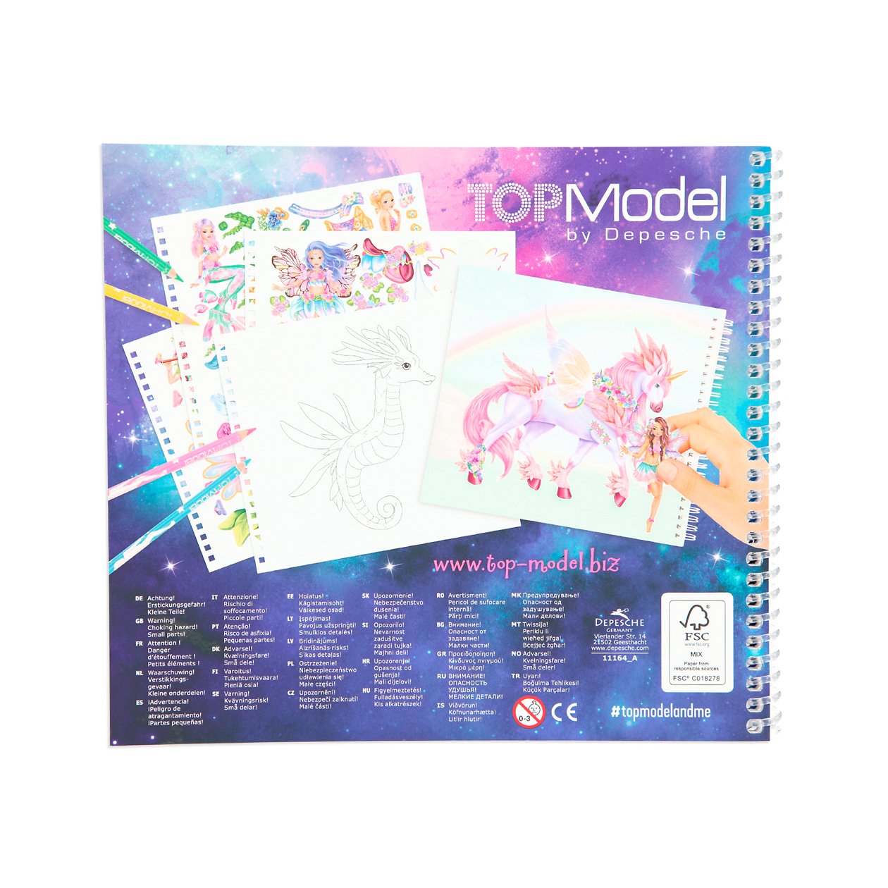 Альбом Motto A/S Створи свого фантастичного друга Fantasy Model (411164) - фото 4