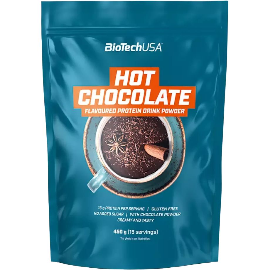 Горячий протеиновый шоколад BioTech USA Hot Chocolate 450 г - фото 1