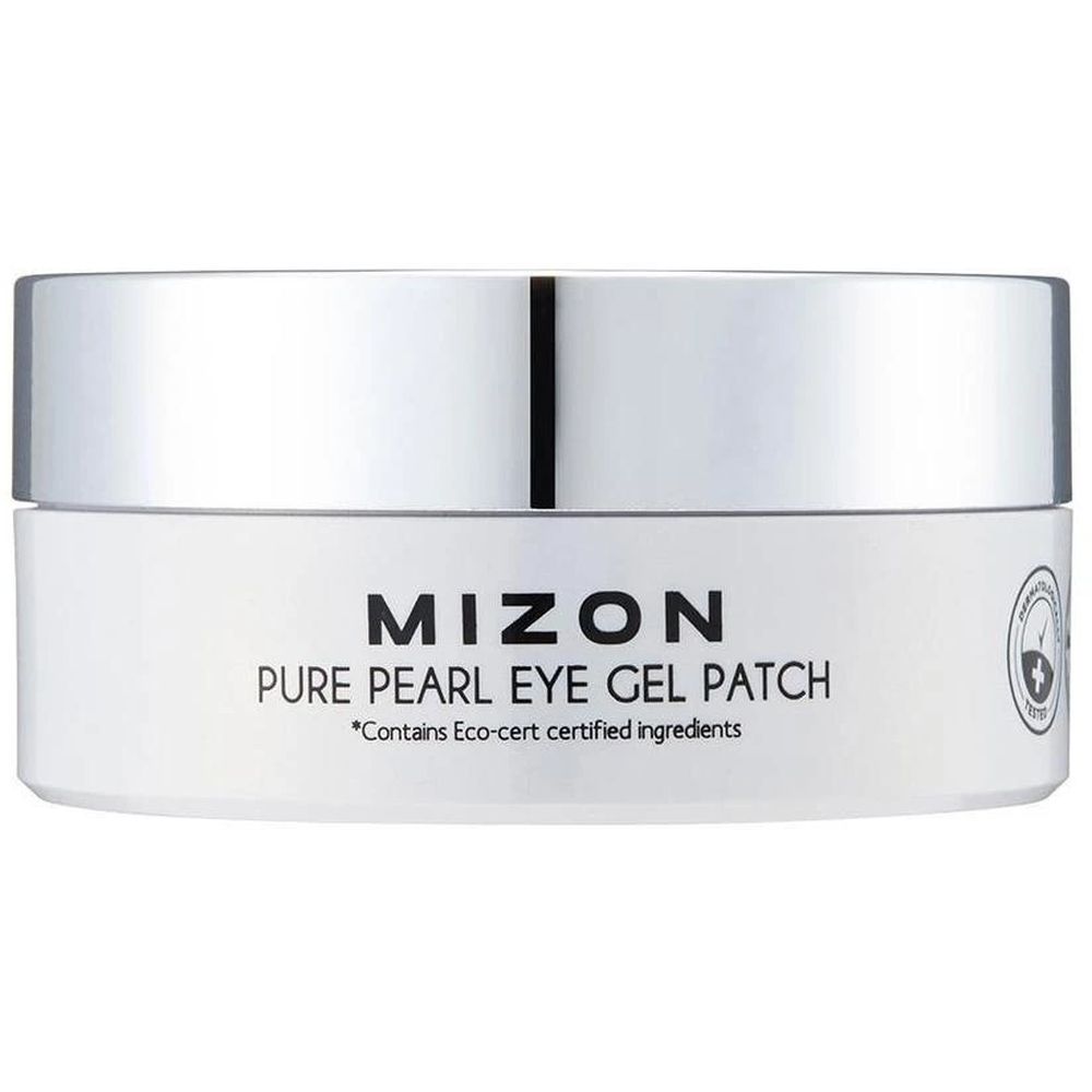 Гидрогелевые патчи Mizon Pure Pearl Eye Gel Patch с экстрактом белого жемчуга 60 шт. - фото 1