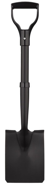 Лопата прямая 2E Fold, стальная ручка, 70 см, 1,05 кг (2E-S70S) - фото 2