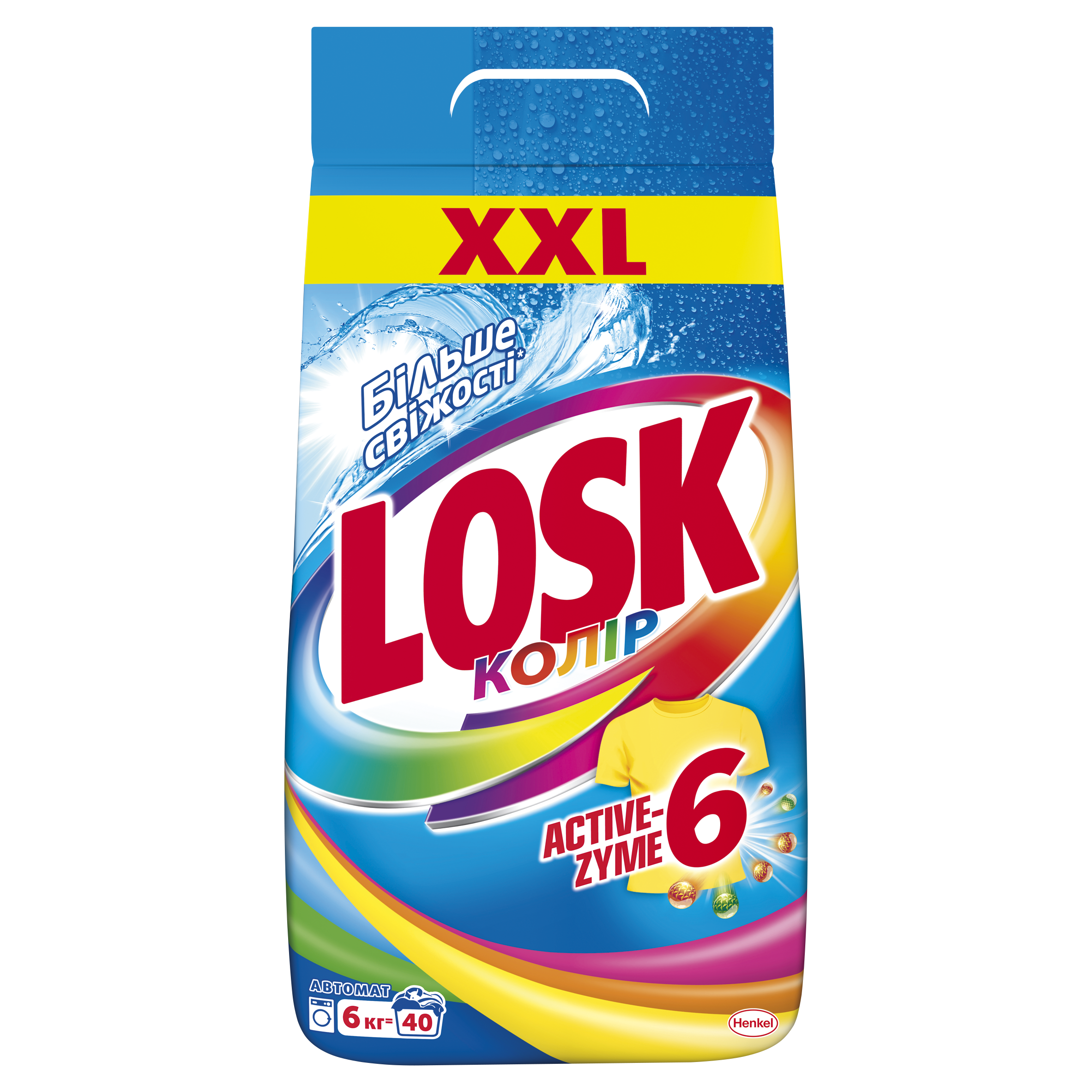 Пральний порошок Losk Color, 6 кг (327642) - фото 1