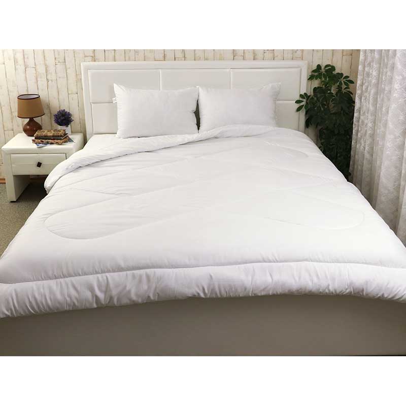 Ковдра з подушкою Руно, силіконові, 172х205 см, 50х70 см, біла (172.52СЛБ_Білий) - фото 2