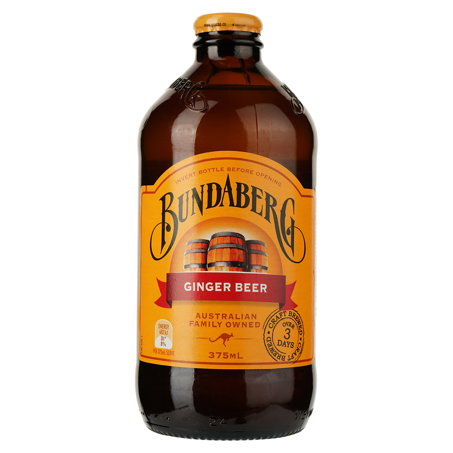 Напій Bundaberg Ginger Beer безалкогольний 0.375 л (833458) - фото 1