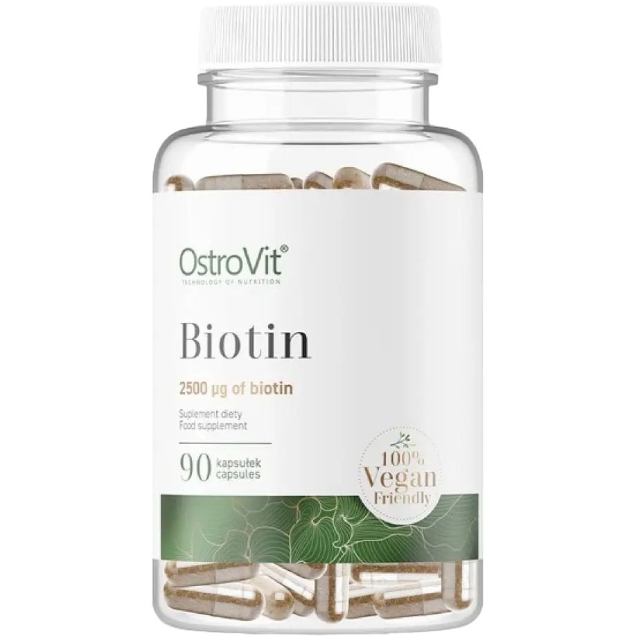 Вітамін OstroVit Biotin 90 капсул - фото 1