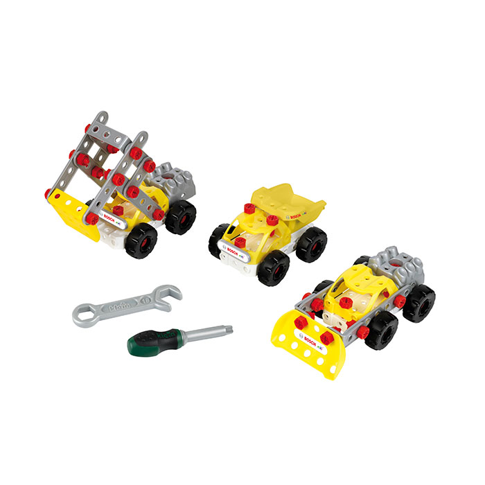 Конструктор Bosch Mini 3 in 1 Constructor team Строительные машины (8792) - фото 2