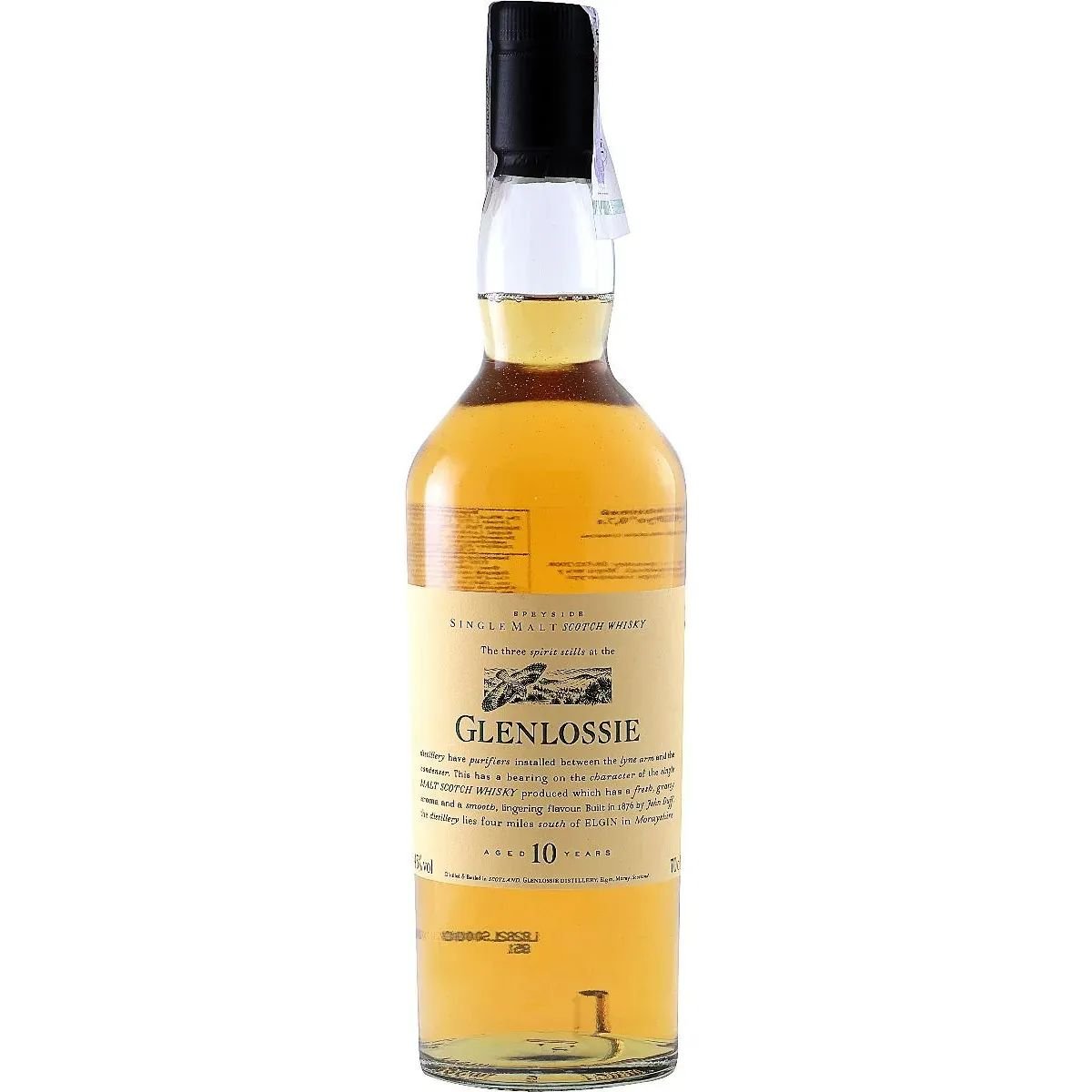 Виски Glenlossie 10 yo Single Malt Scotch Whisky 43% 0.7 л - фото 1
