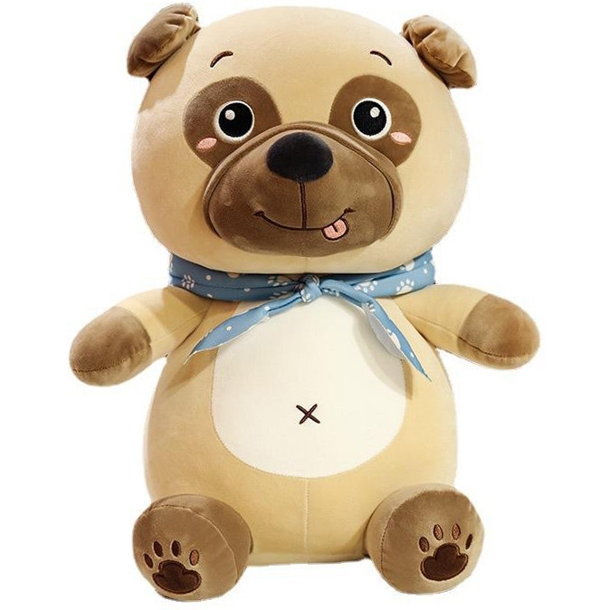 Мягкая игрушка Bambi Собачка 166х110 см (45 см) светло-коричневая - фото 1