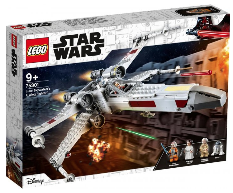 Конструктор LEGO Star Wars Истребитель типа Х Люка Скайуокера, 474 детали (75301) - фото 2