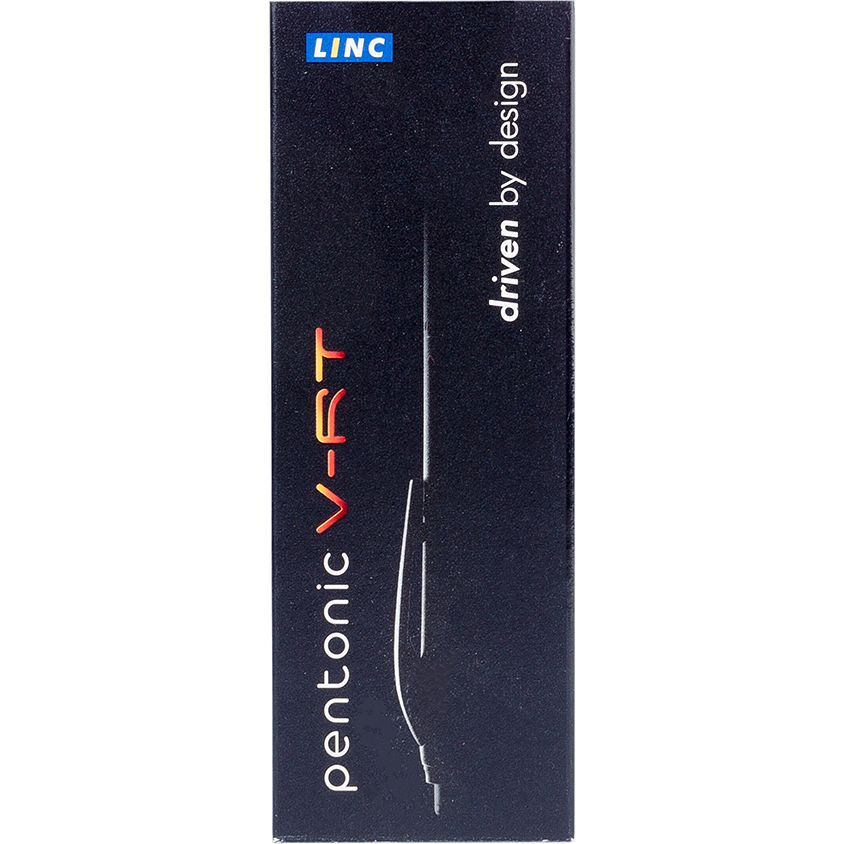 Ручка кулькова Linc Pentonic VRT чорнила сині упаковка 12 шт. (411983) - фото 2