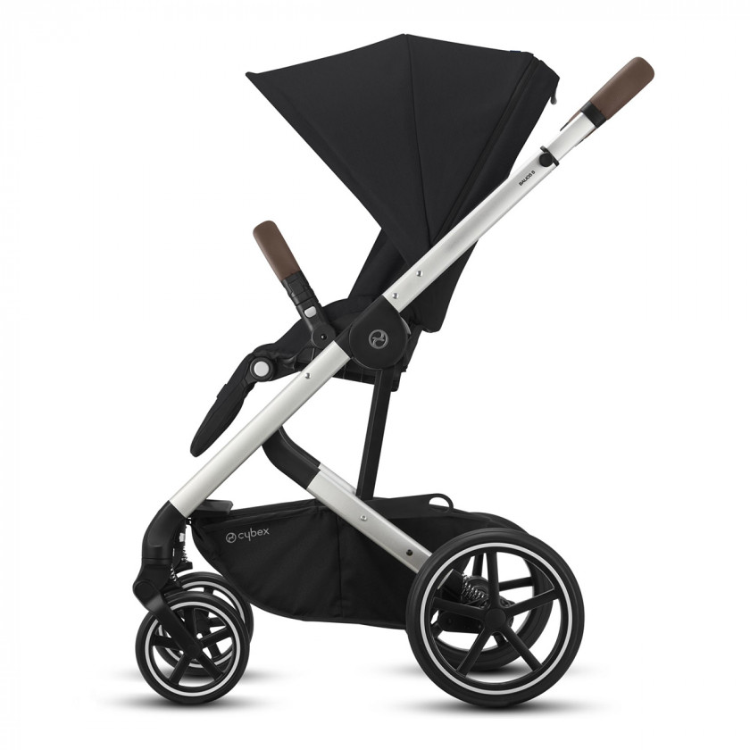 Прогулянкова коляска Cybex Balios S Lux SLV Deep Black black (520001249) - фото 2