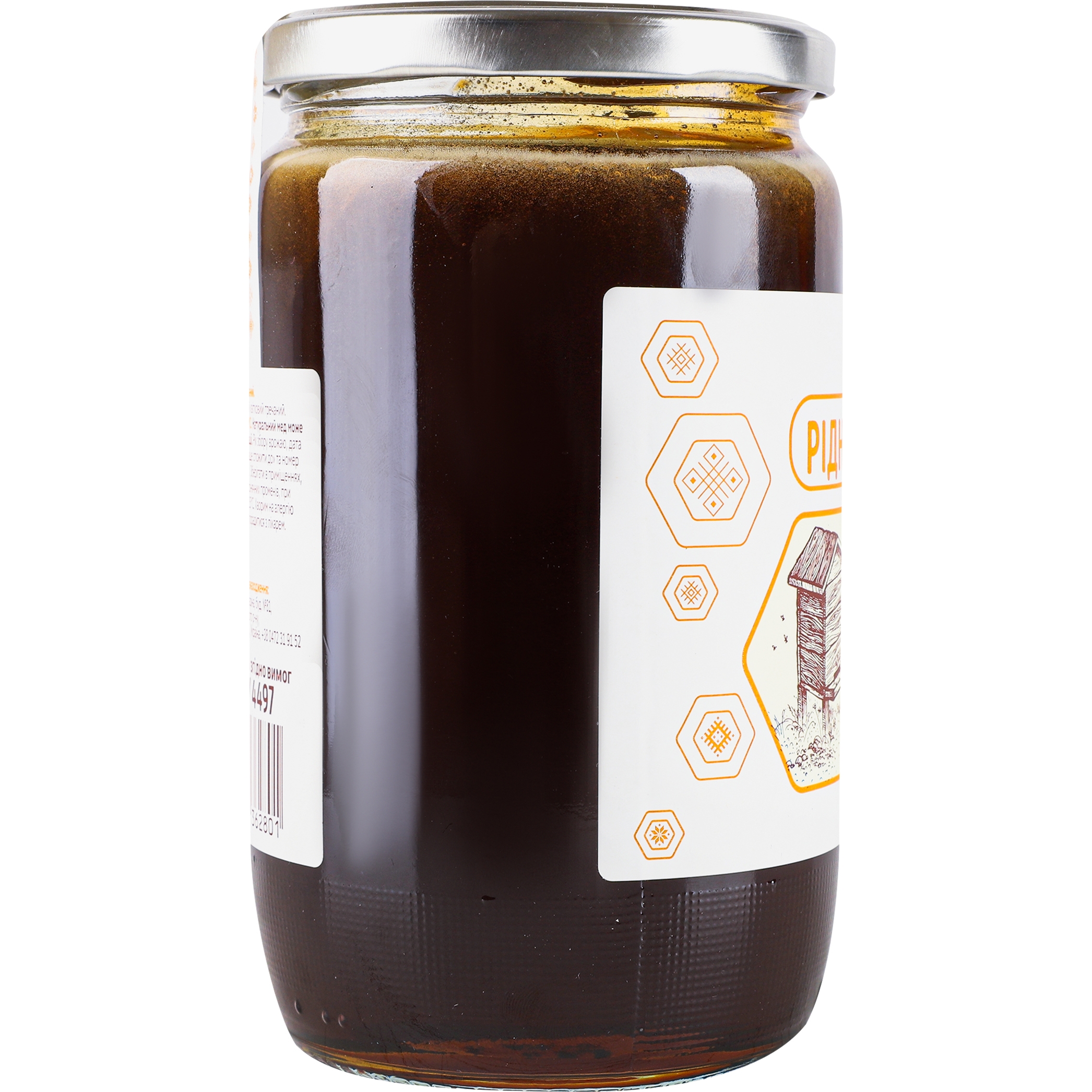 Мед гречишный Рідна пасіка натуральный 900 г (941800) - фото 5