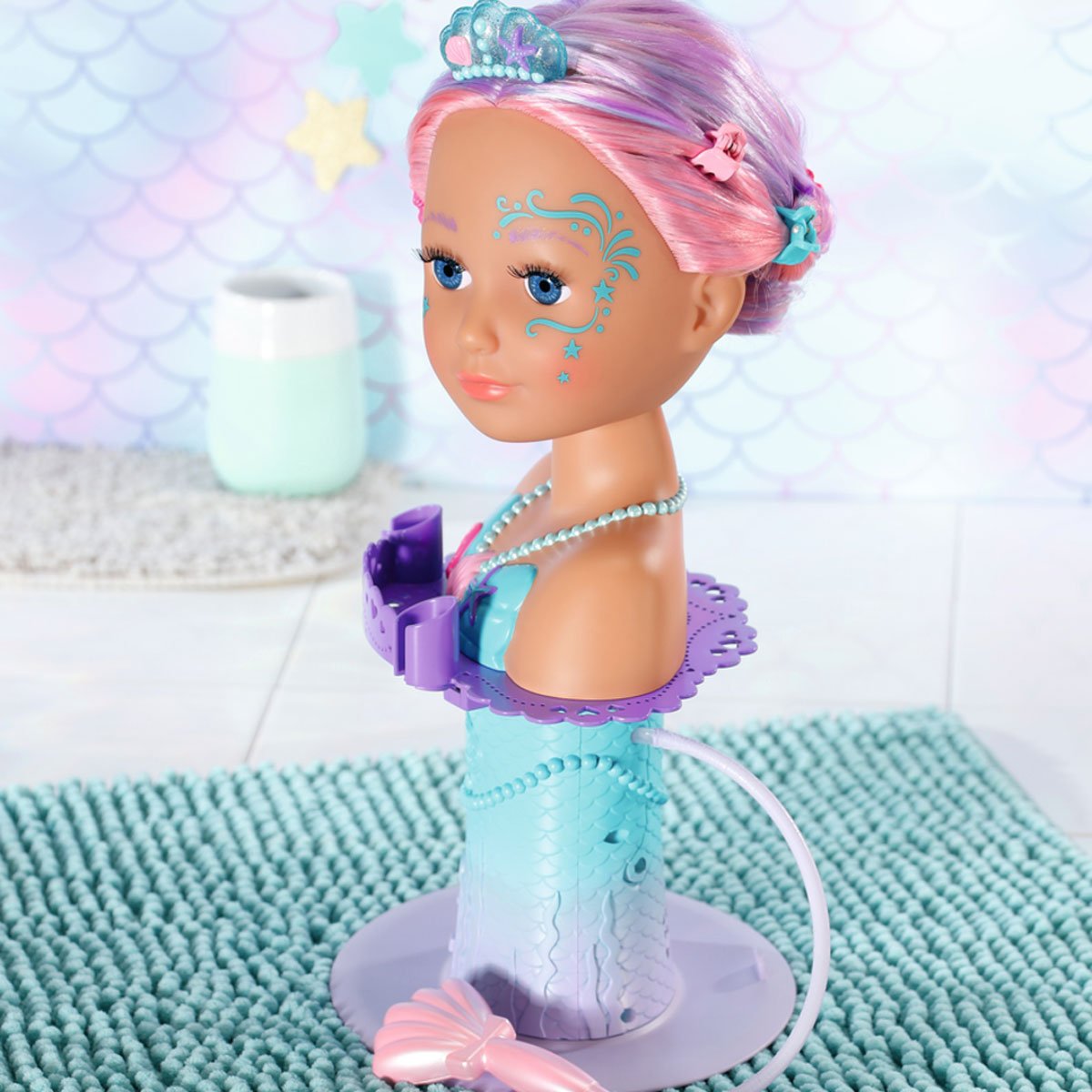 Лялька-манекен Baby Born Сестричка-Русалонька, з автоматичним душем (830550) - фото 5
