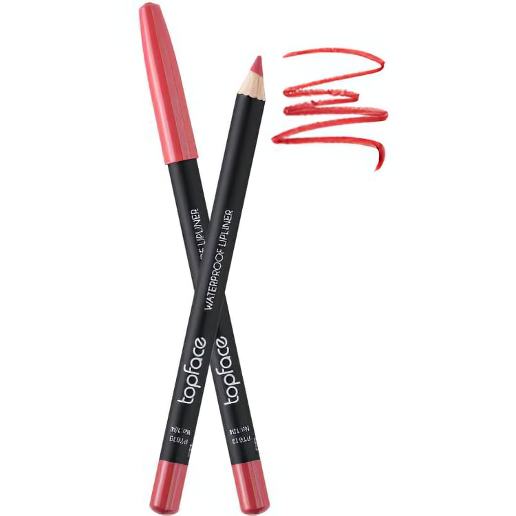 Карандаш для губ TopFace Waterproof Lipliner водостойкий PT613 тон 104 1.14 г - фото 1