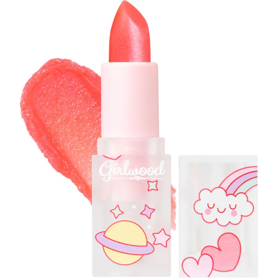 Тінт-бальзам з блискітками Girlwood Lip Balm 4.5 г - фото 1