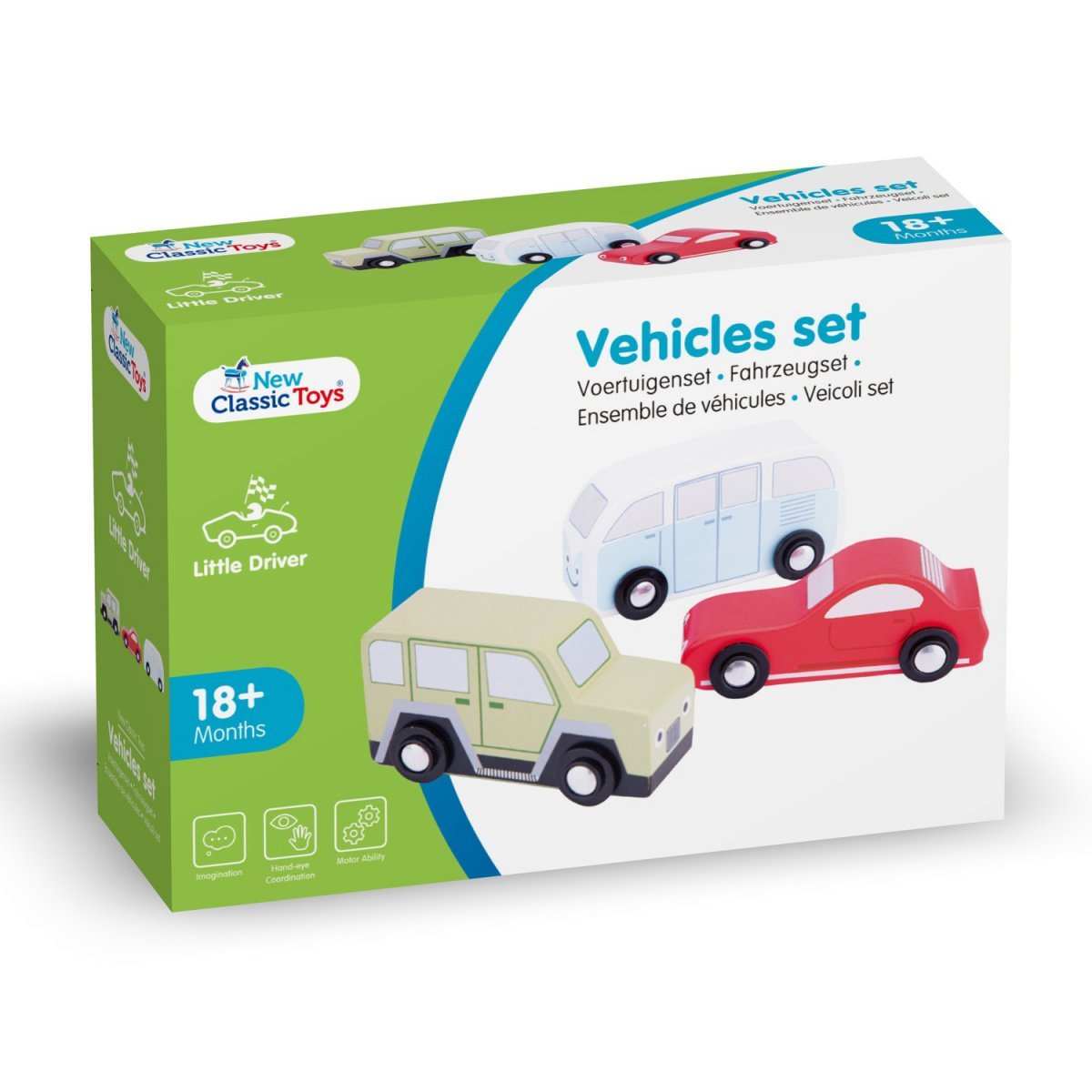 Набір транспортних засобів New Classic Toys Автомобілі, 3 шт. (11932) - фото 4