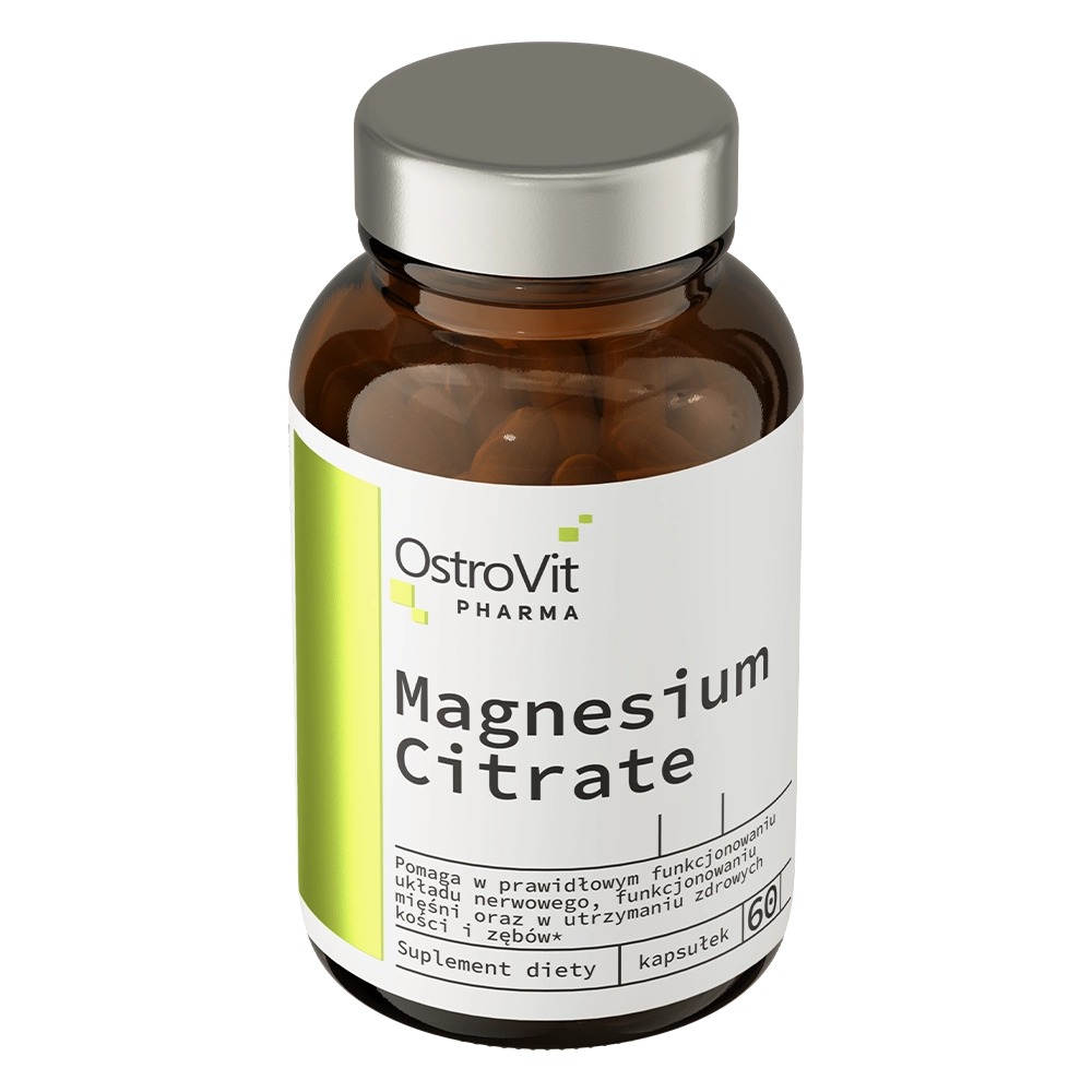 Минерал OstroVit Pharma Magnesium citrate 60 капсул - фото 2