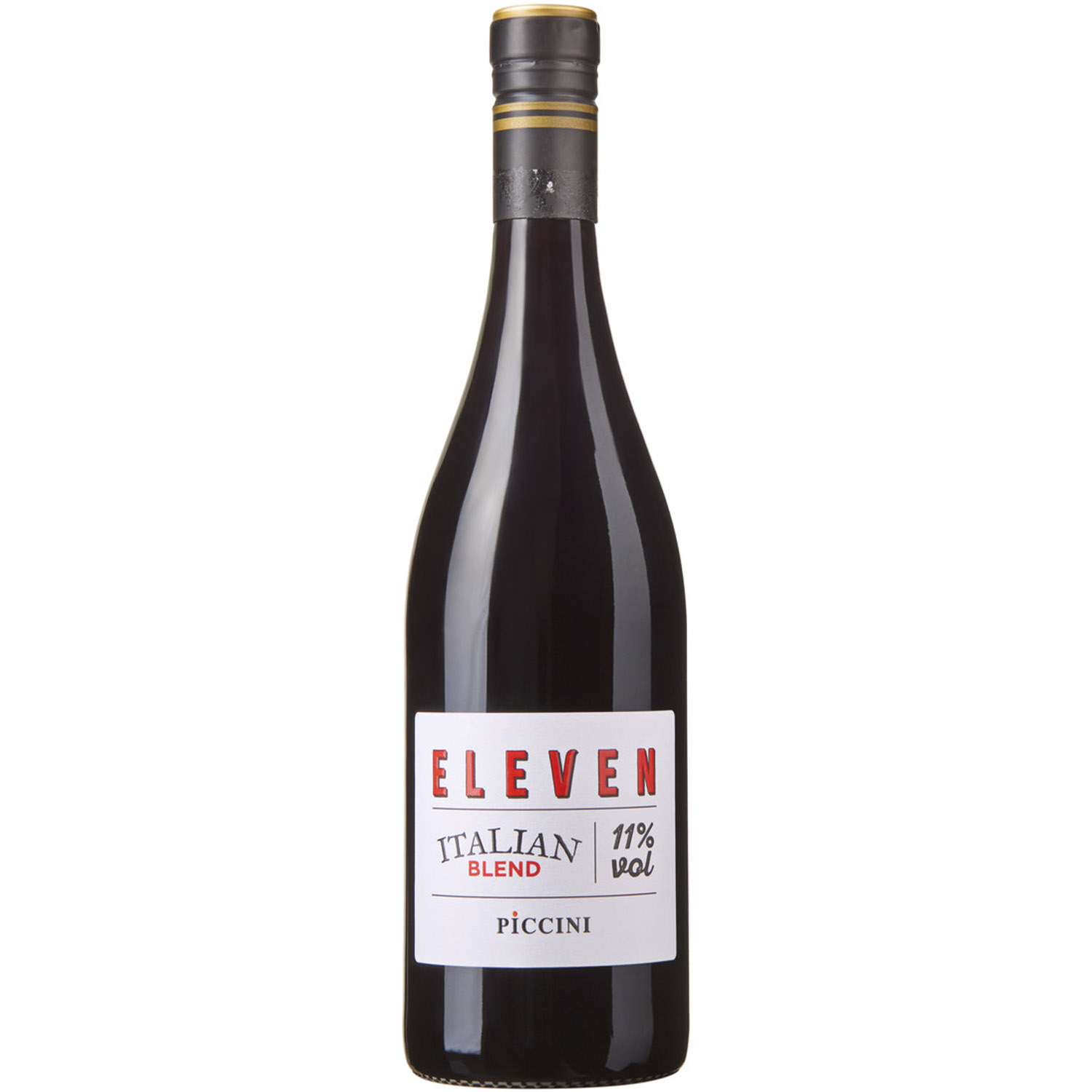 Вино Piccini Eleven Rosso красное сухое 0.75 л - фото 1