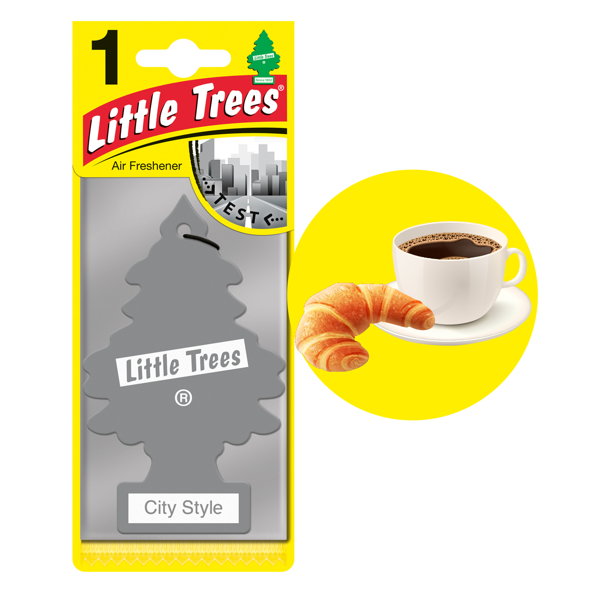 Ароматизатор повітря Little Trees Ялинка Стиль місто (78042) - фото 2