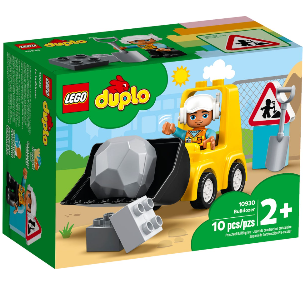 Конструктор LEGO DUPLO Town Бульдозер, 10 деталей (10930) - фото 2