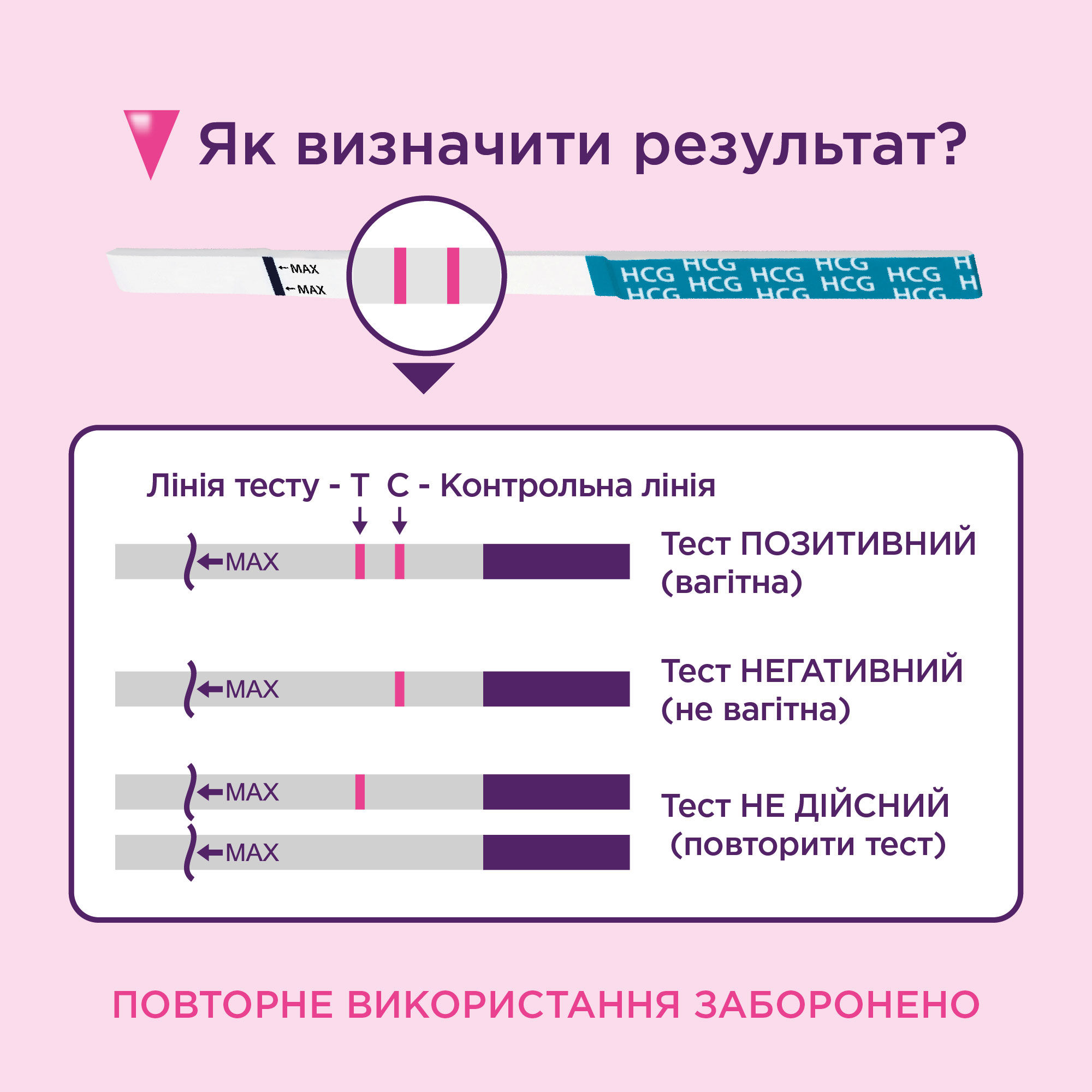 Тест-смужка для визначення вагітності Evitest №1, 1 шт. (4033033417039) - фото 4