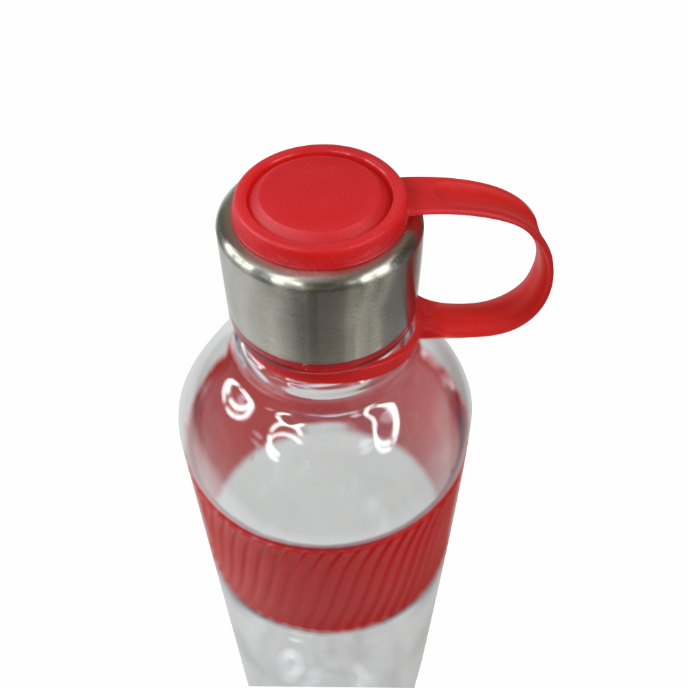 Бутылка для воды Bergamo Limpid, 850 мл, красная (20222wb-02) - фото 4