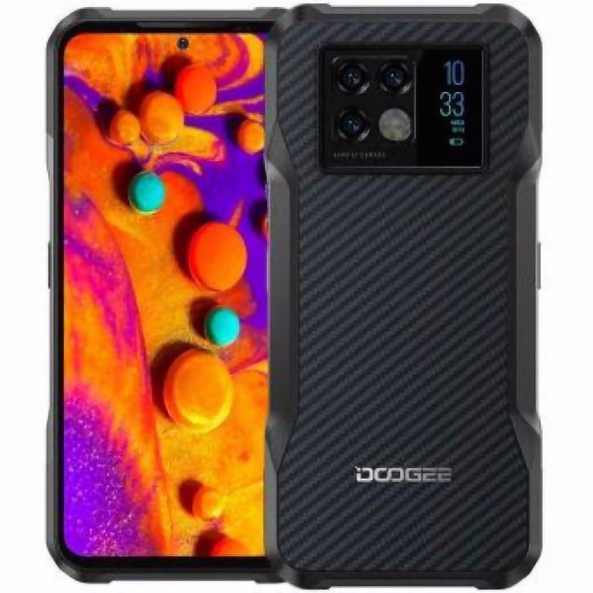 Смартфон Doogee V20 8/256 Gb Global Black - фото 1