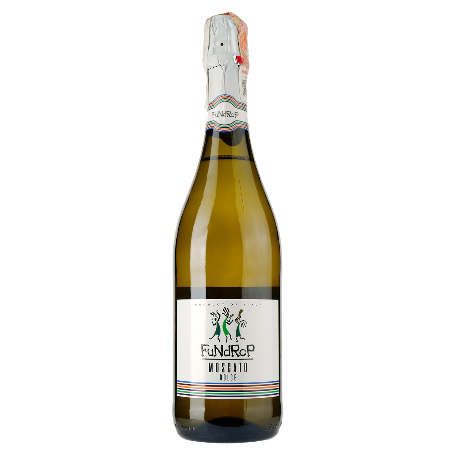 Вино ігристе Fundrop Moscato Vino Spumante Dolce біле солодке 0.75 л - фото 1