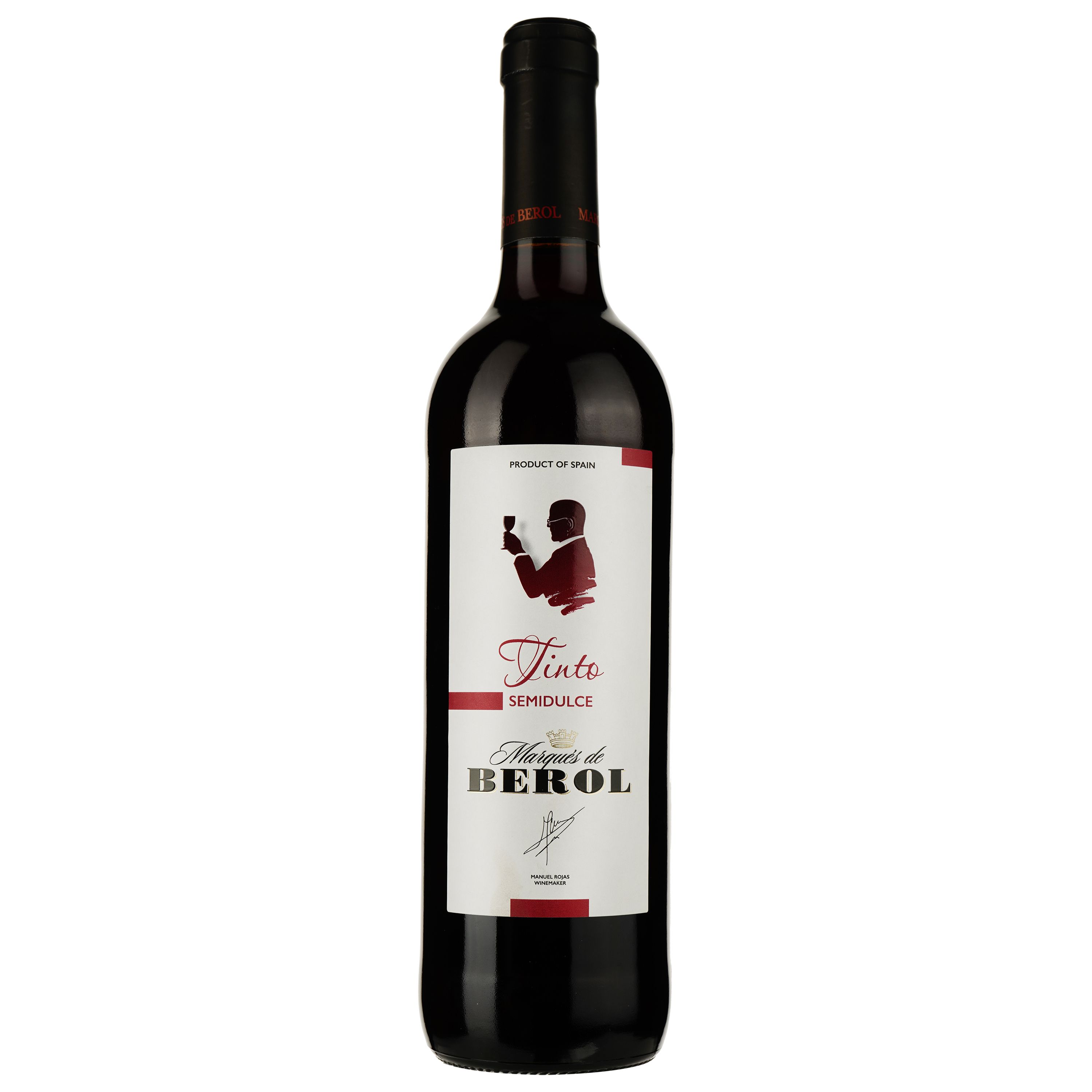 Вино Marques de Berol красное полусладкое 0.75 л - фото 1
