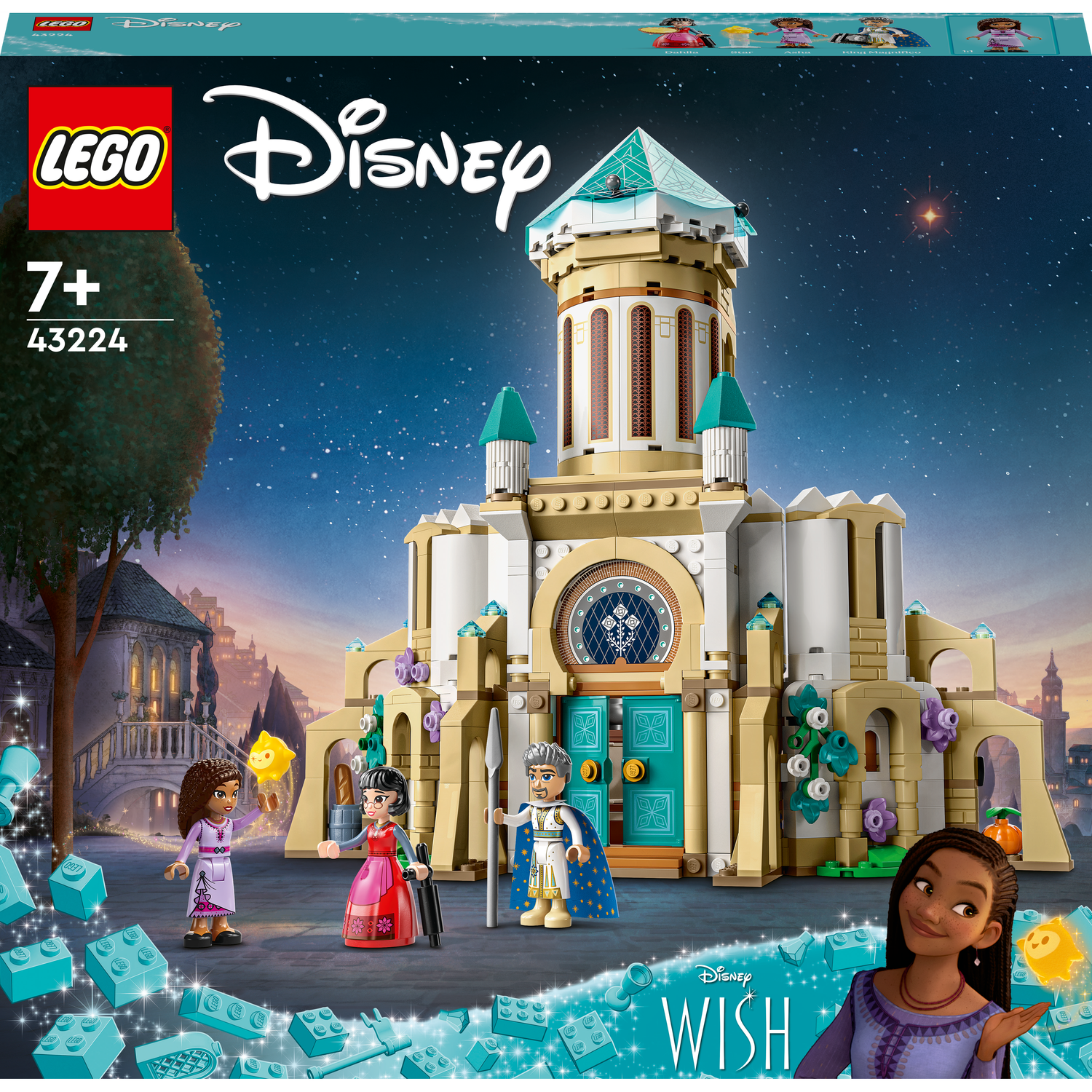 Конструктор LEGO Disney Princess Замок короля Магніфіко 613 деталей (43224) - фото 1