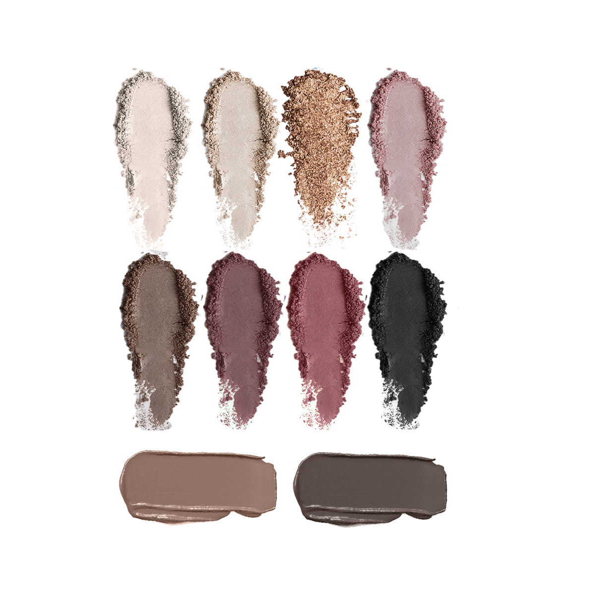 Палетка для макіяжу очей LN Professional Eyeshadows&Brows Pro Palette Kit, відтінок 01, 12 г - фото 2