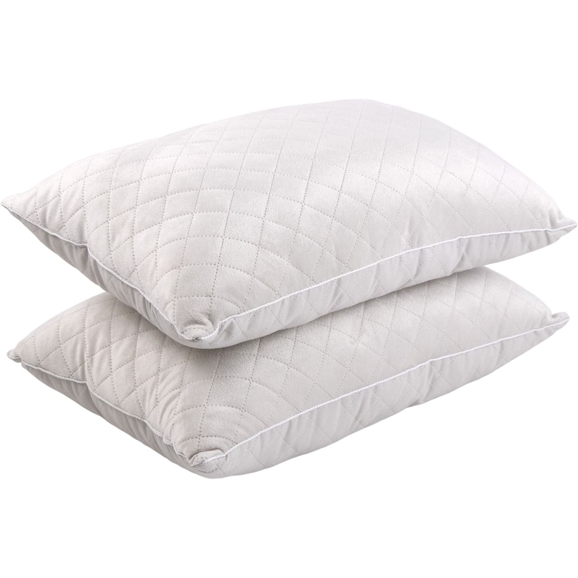 Набор силиконовый Руно Soft Pearl, бежевый: одеяло, 220х200 см + подушка 2 шт., 50х70 см (925.55_Soft Pearl) - фото 4