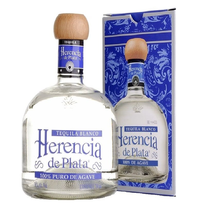 Текіла Herencia de Plata Silver 100% Agave, 38%, 0,7 л - фото 1