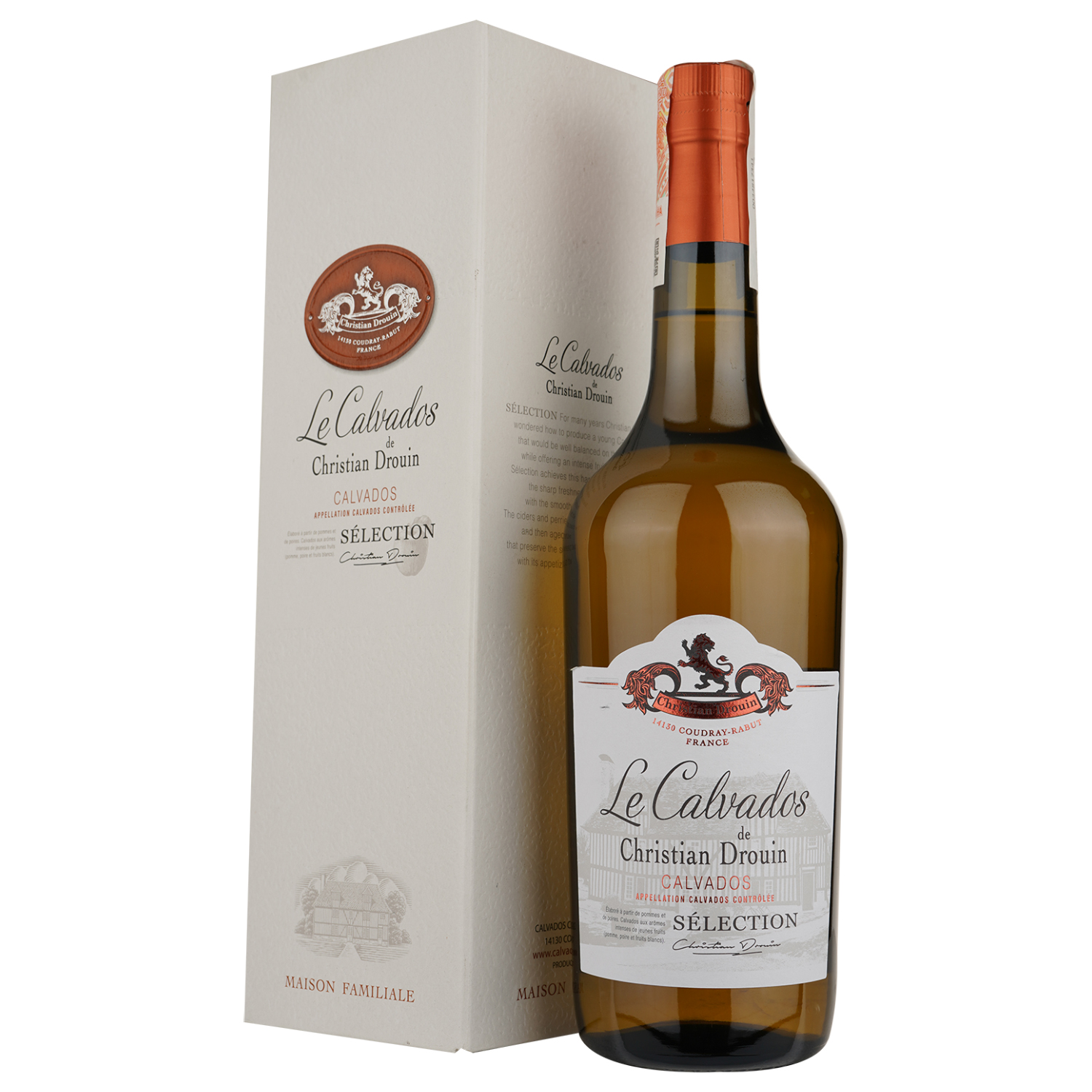 Кальвадос Christian Drouin Calvados Selection, 40%, 0,7 л купить в