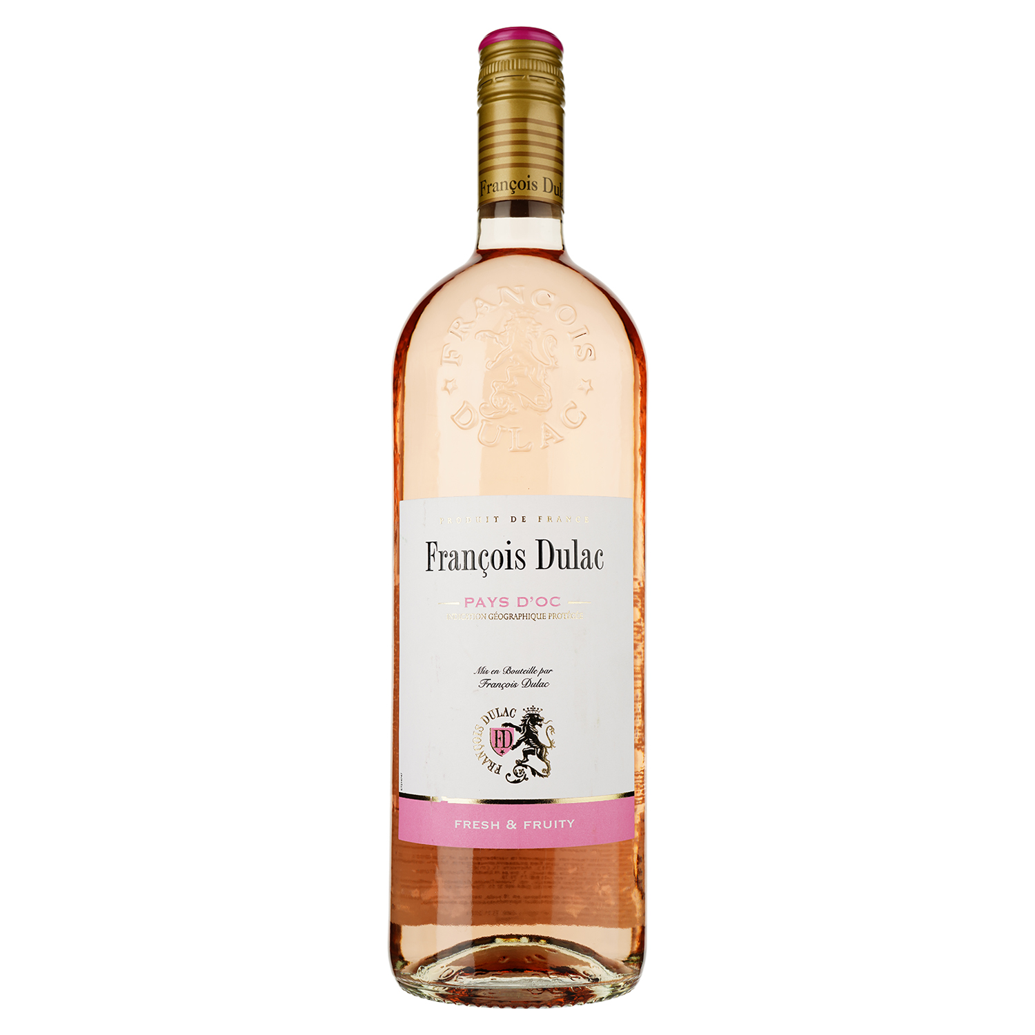 Вино Francois Dulac IGP rose, 11%, 1 л (521827) - фото 1