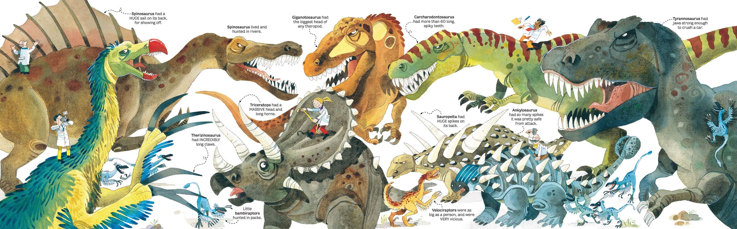 Big Book of Dinosaurs - Alex Frith, англ. язык (9781474927475) - фото 3