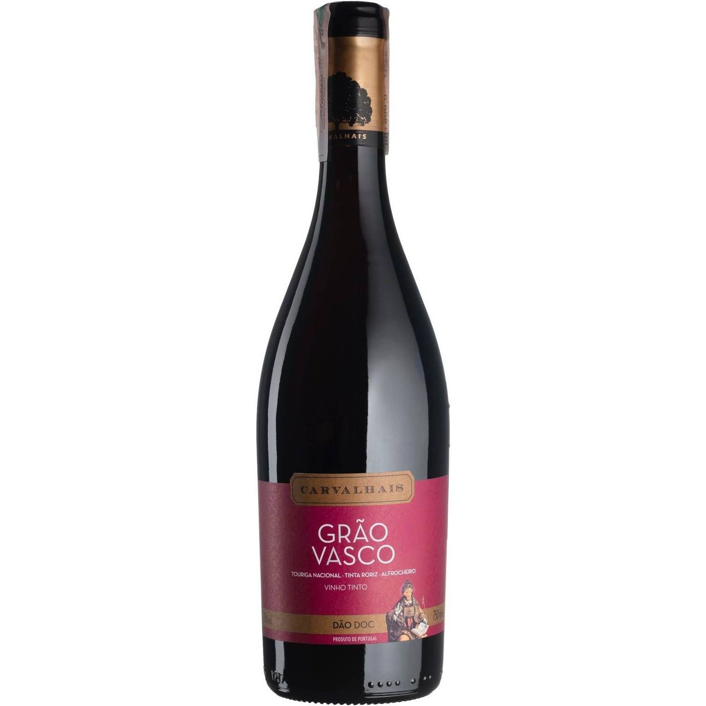 Вино Sogrape Vinhos Grao Vasco Dao, красное, сухое, 0,75 л - фото 1