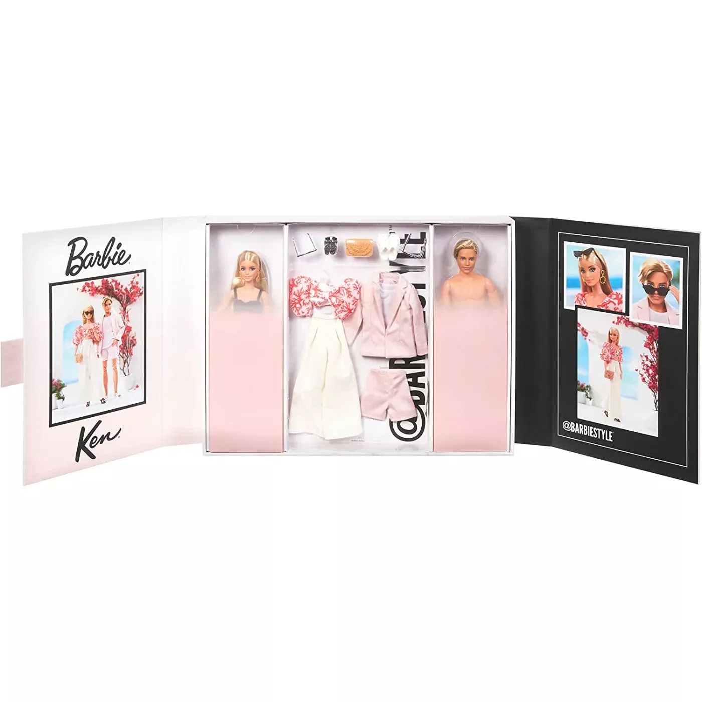 Колекційний набір Barbie Barbiestyle Fashion Барбі та Кен (HJW88) - фото 2