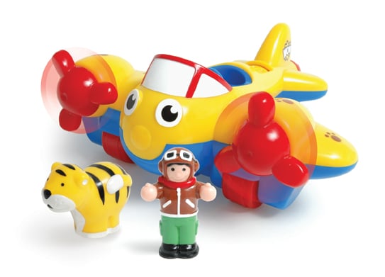 Игрушка WOW Toys Johnny Jungle Plane Самолет Джонни (01013) - фото 1