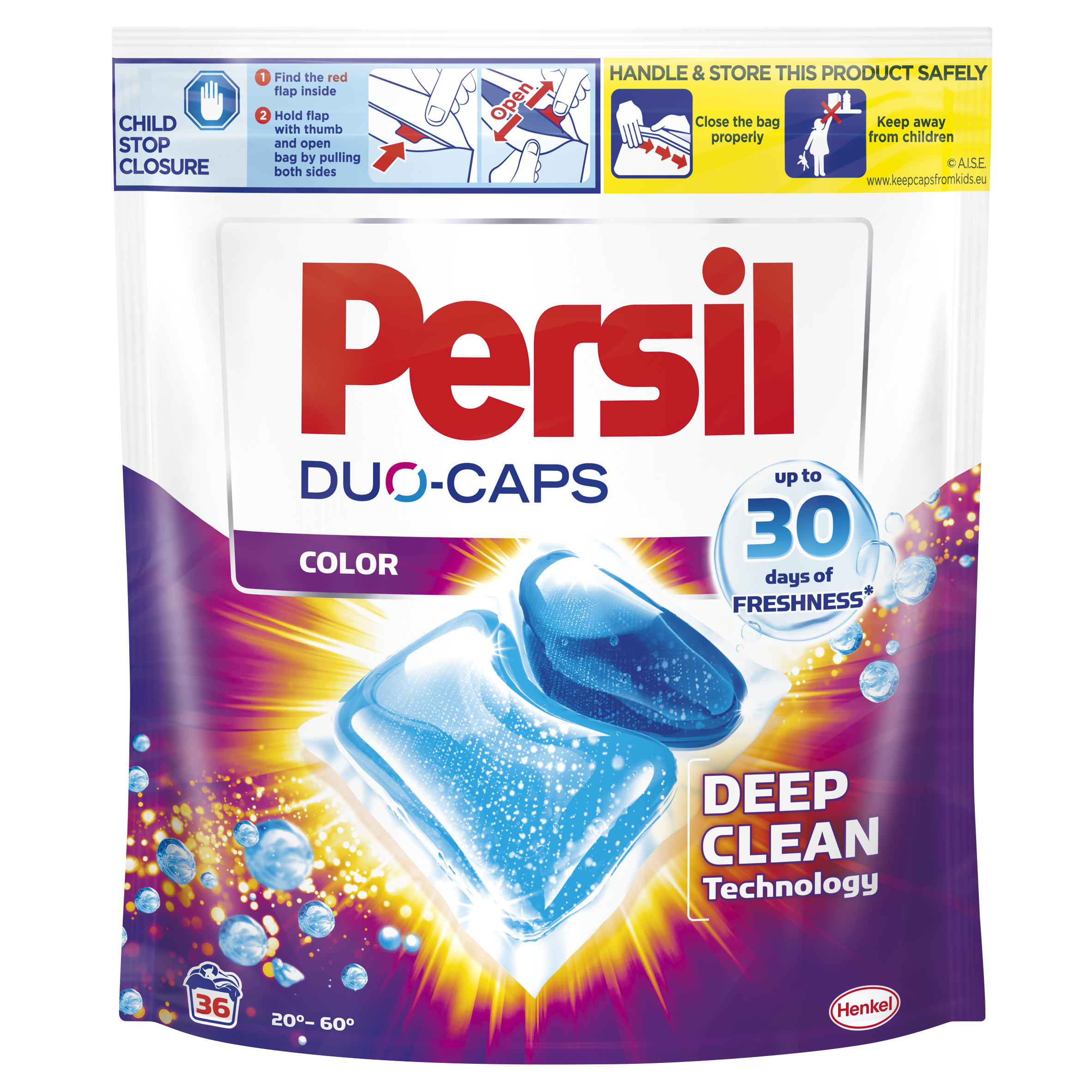 Дуо-капсули для прання Persil Експерт Color, 36 шт. (793860) - фото 1