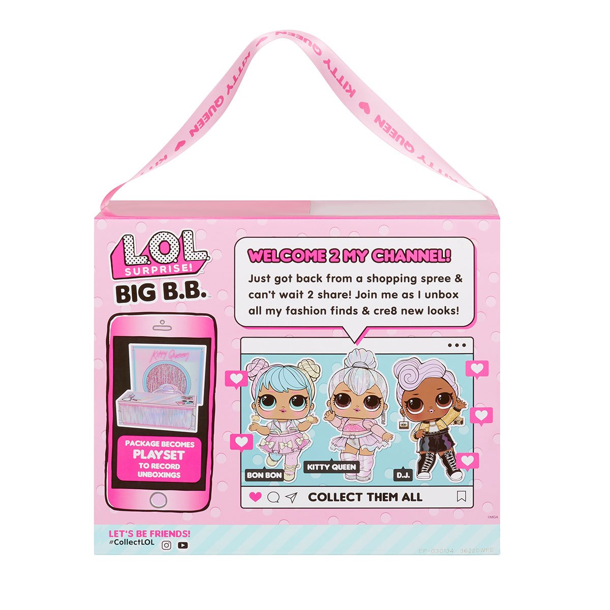 Ігровий набір з мега-лялькою L.O.L. Surprise Big B.B.Doll Королева Кітті (573074) - фото 5
