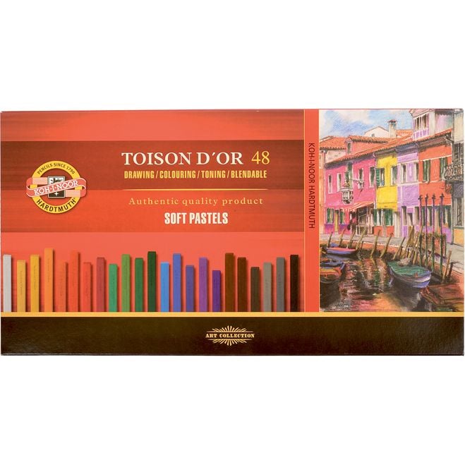 Крейда-пастель Koh-i-Noor Toison Dor суха 36 кольорів (8586048001KS) - фото 2