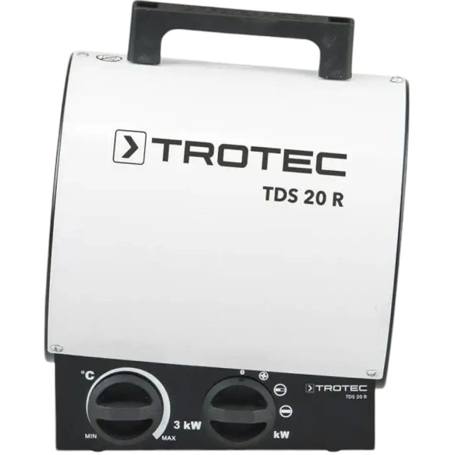 Тепловая пушка электрическая Trotec TDS 20 R 3 кВт 411 м³/час (123541) - фото 3