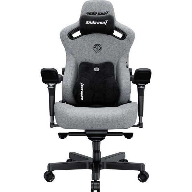 Кресло игровое Anda Seat Kaiser 3 Pro Size XL Grey Fabric - фото 4