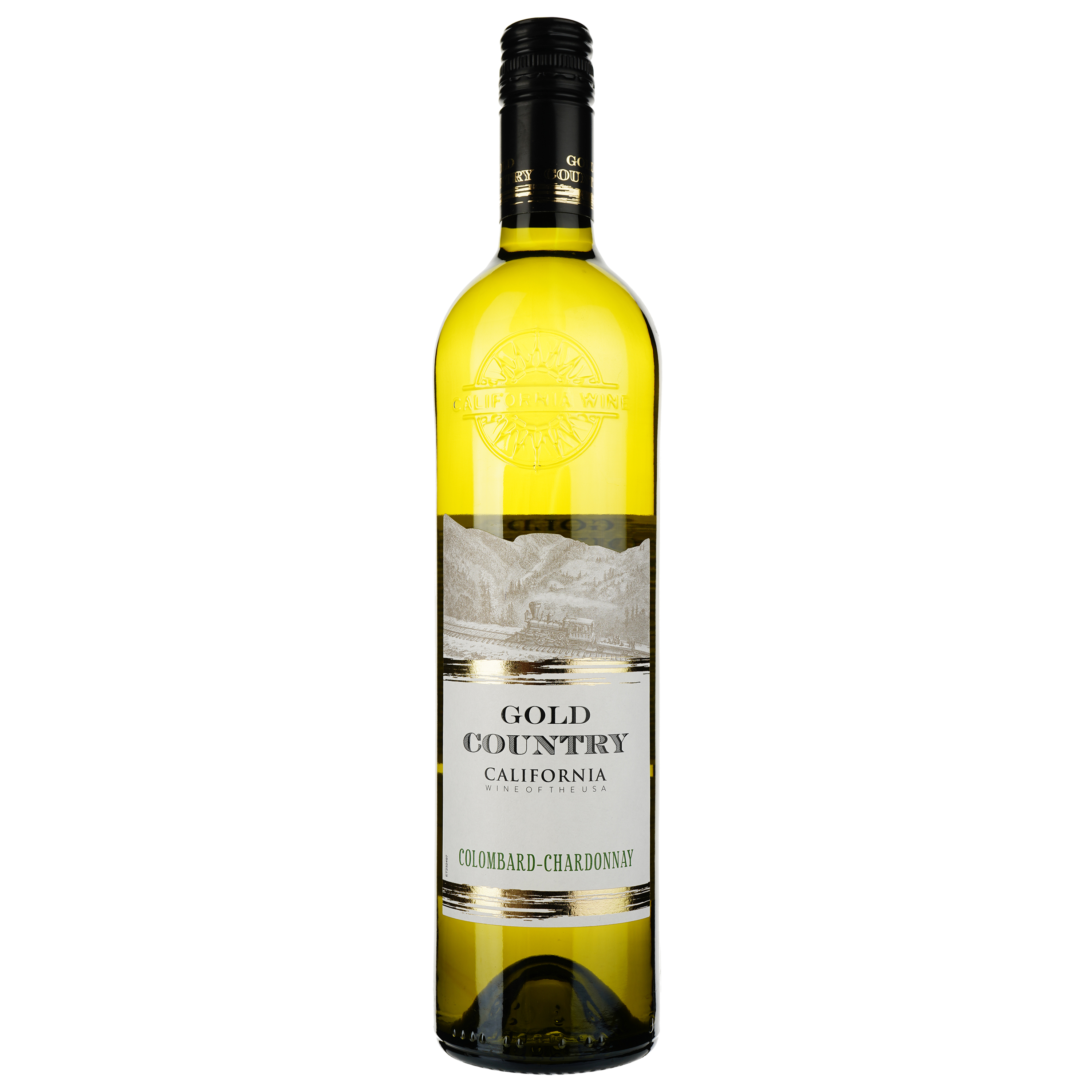 Вино Gold Country Colombard Chardonnay, белое, сухое, 0.75 л - фото 1