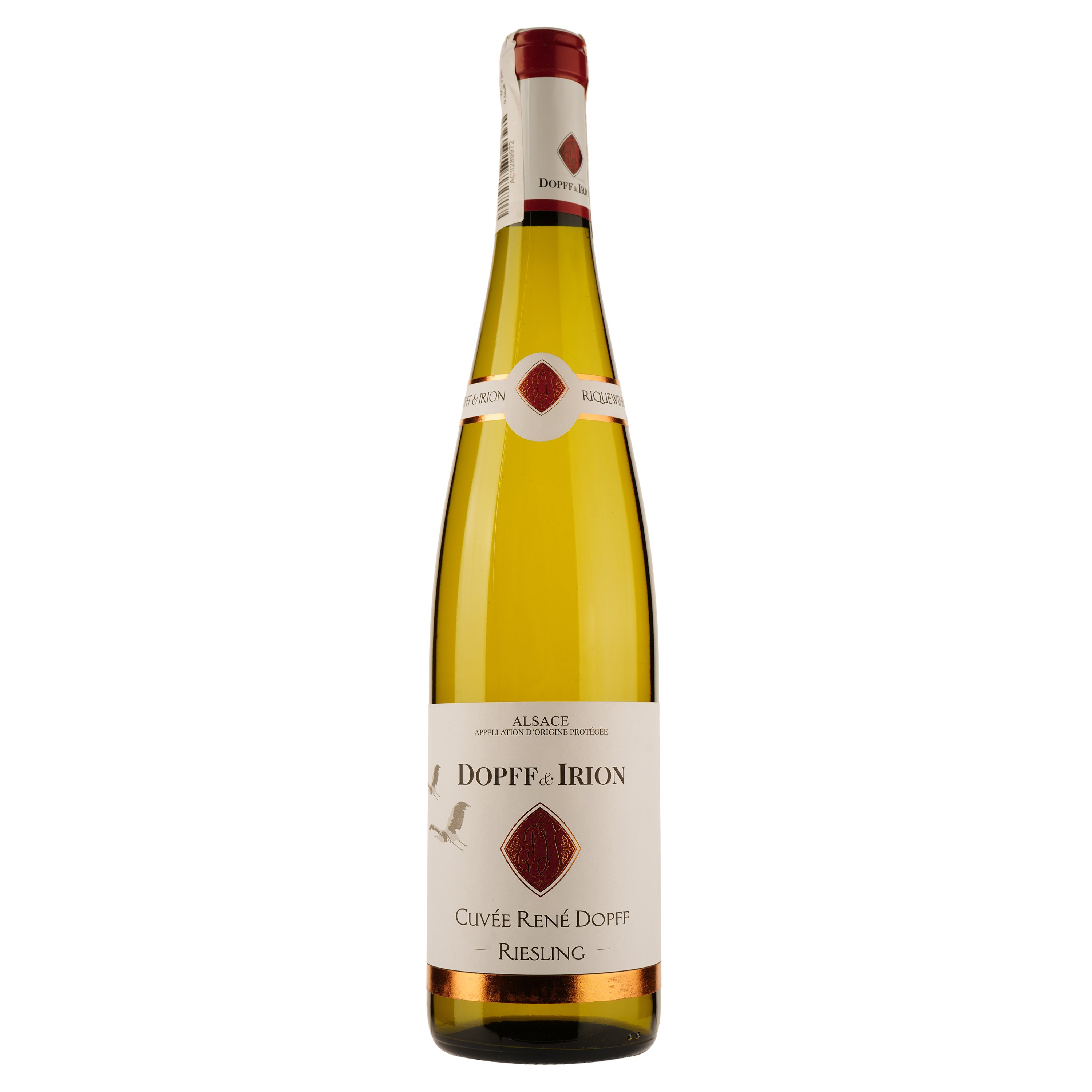 Вино Dopff&Irion Riesling Tradition белое полусухое, 0,75 л, 12% (503580) - фото 1