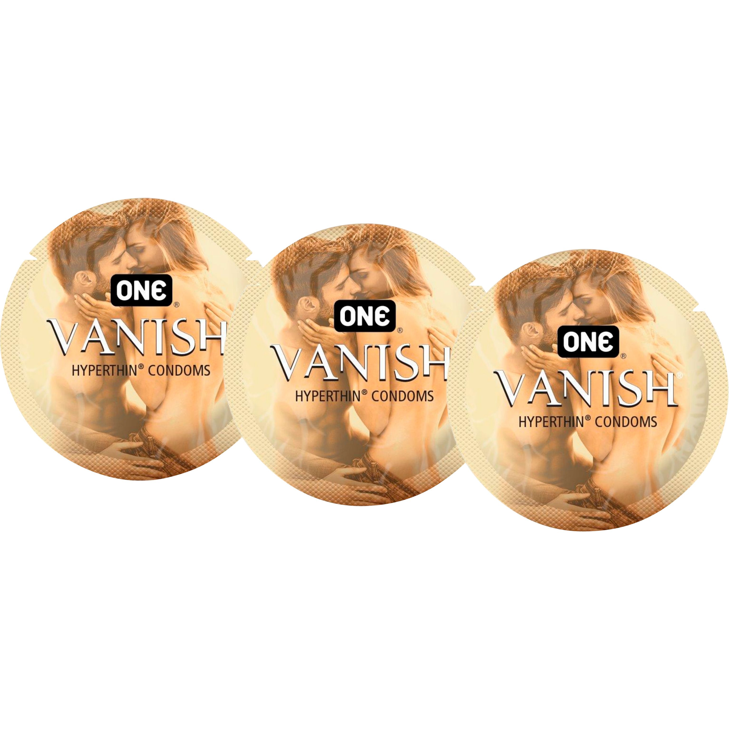 Презервативы One Vanish Hyperthin ультратонкие 3 шт. (ROZ6400230319) - фото 1