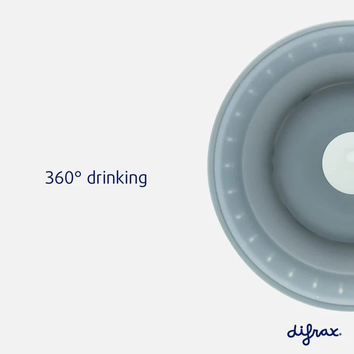 Чашка-непроливайка Difrax 360° 250 мл Stone (1012 Stone) - фото 2