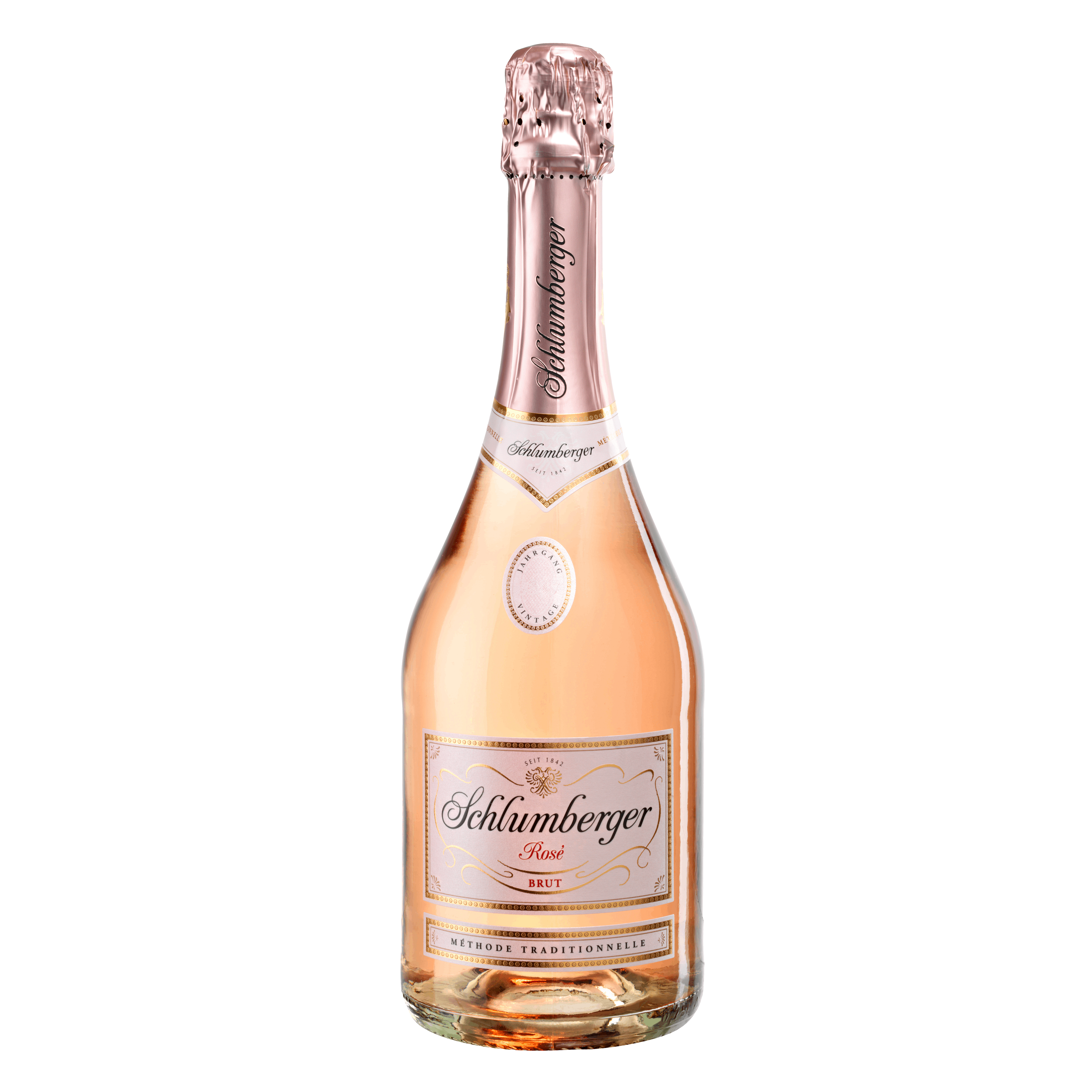 Вино игристое Schlumberger Klassik Rose brut, розовое, брют, 11,5%, 0,75 л (713950) - фото 1