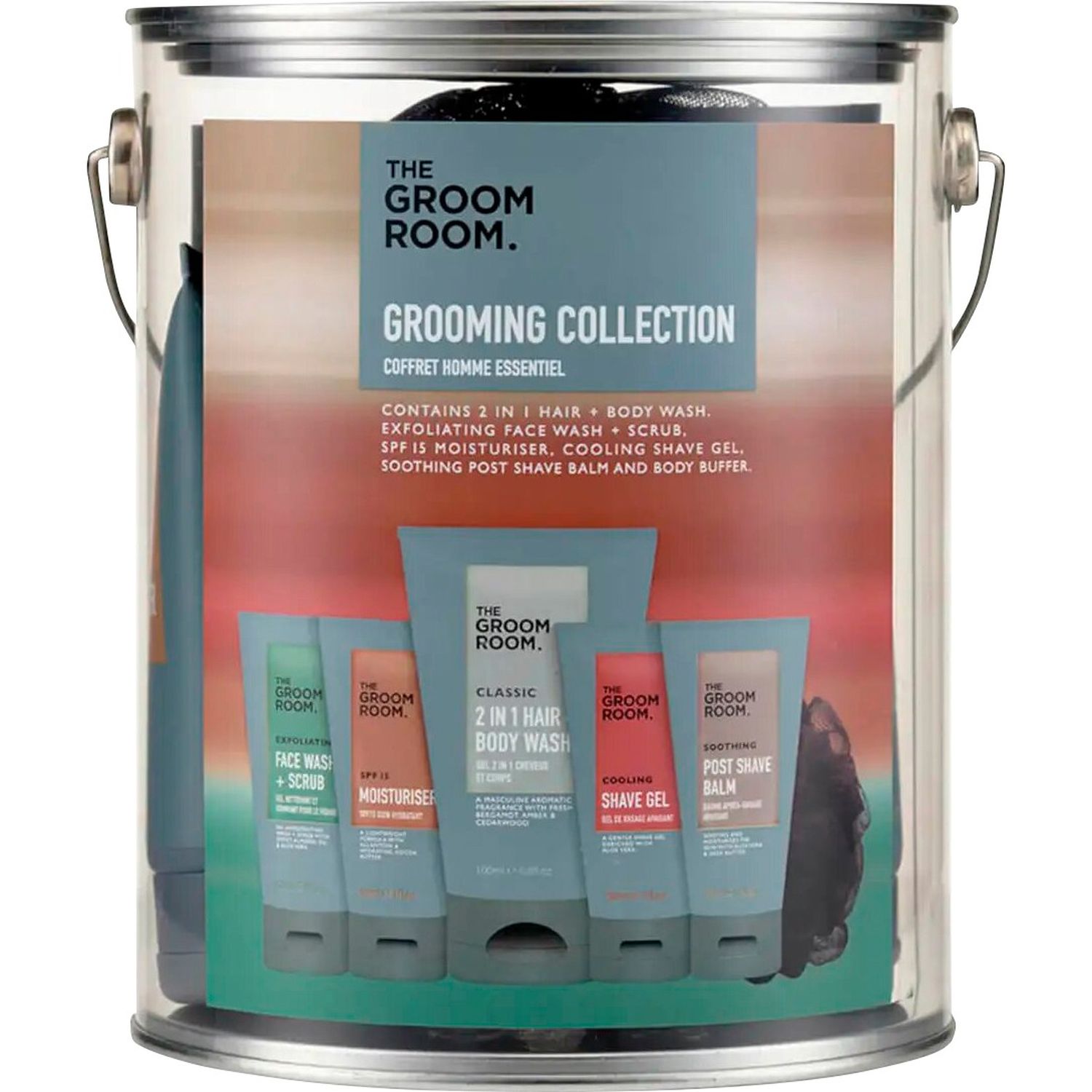 Чоловічий набір Gordbos Groom Room Grooming Collection по догляду за шкірою обличчя та тіла 300 мл - фото 1
