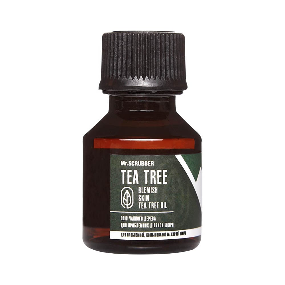 Олія чайного дерева для проблемних ділянок шкіри Mr.Scrubber Blemish Skin Tea Tree Oil 15 мл - фото 1